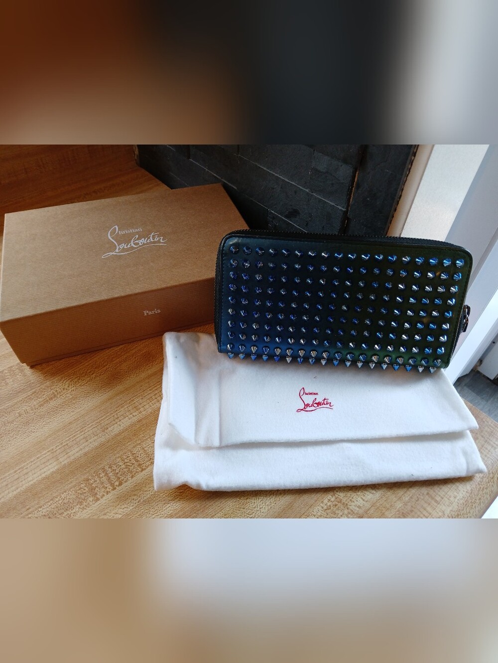 Sold Do Not BuyChristian Louboutin Stunning Ombre Pannettone Studded - Picture 1 of 7
